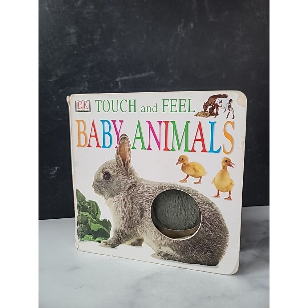 Touch And Feel Baby Animals Book